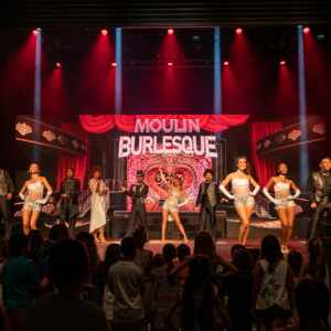Camping la Sirène - Soirées et spectacles - Sirène Arena - Cabaret Moulin Burlesque